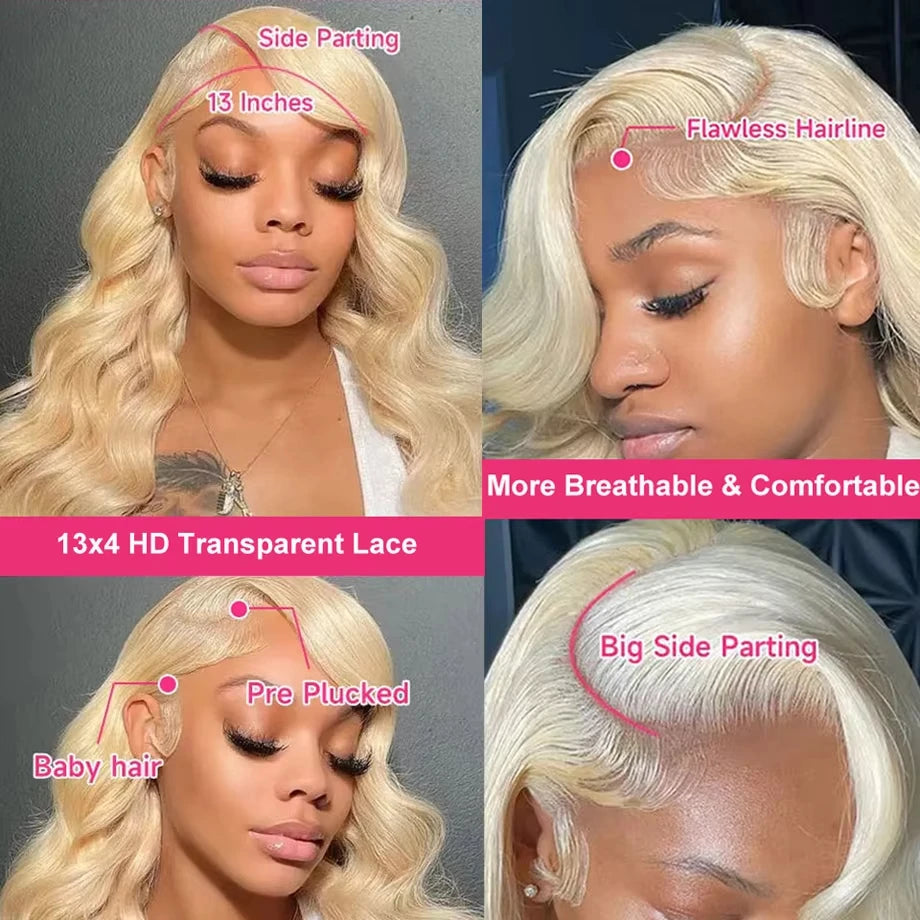 Body Wave 613 Hd Lace Frontal Wig