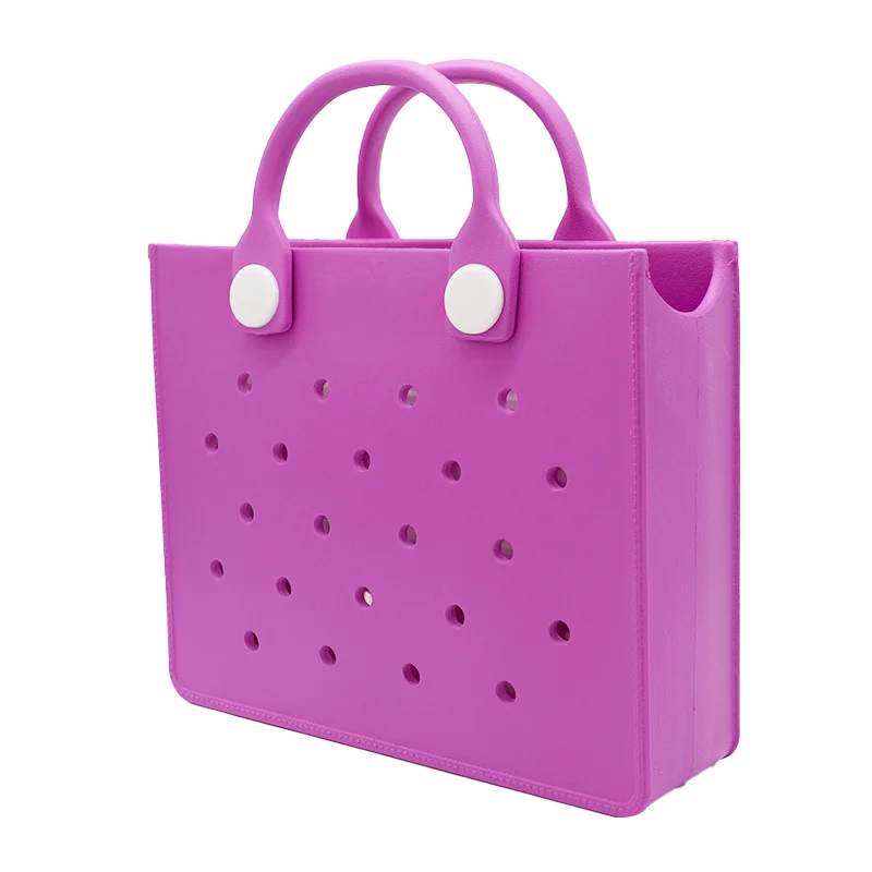 New Women Fashion Punched Handbag