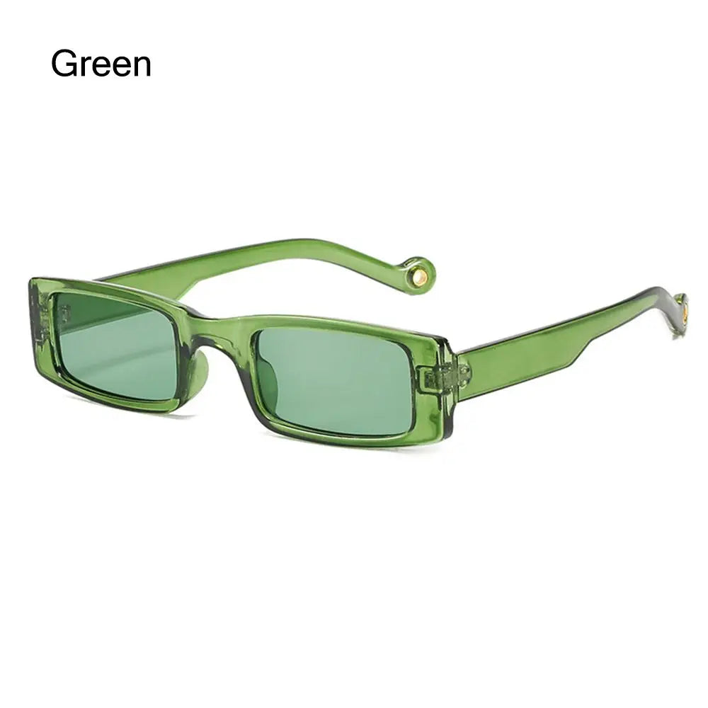 Square Small Frame Sunglasses for Women Men Retro Rectangle Sun Glasses Trendy UV Protection Shades Outdoor Eyewear Gafas 2025
