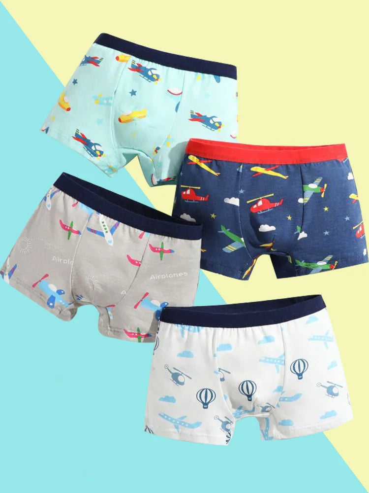 Boys Cotton Boxer Panties Sets