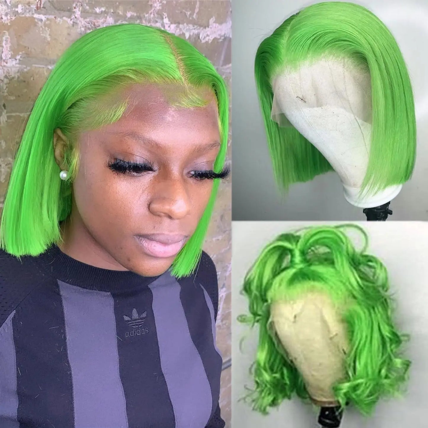 Dark Purple Bob Wig Human Hair 13x4 Hd Lace Front Wigs Human Hair 180% Density Glueless Wigs Short Cut Straight Bob Wigs