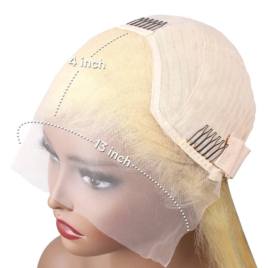 613 Transparent Hd Lace Frontal Wig