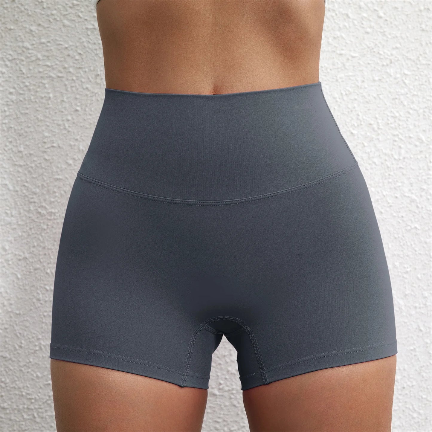 Sexy Solid Color Women Fitness Sport Short High Waist Yoga Short Leggings Soft Leopard Print Comprehensive Training Jog Athletic