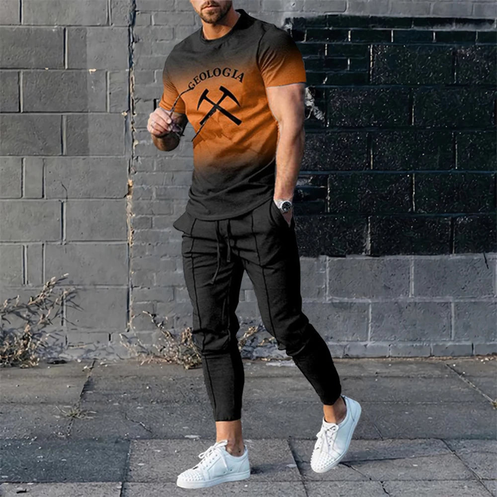 Men's Summer 2-Piece Tracksuit