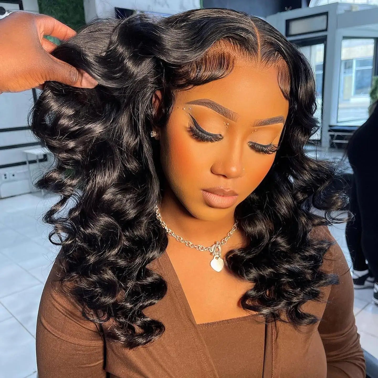 42 40 Inches Curly Wigs 100% Human Hair 13x6 Hd Lace Frontal Wig Brazilian Loose Deep Wave 4x4 Lace Closure Wigs Pre Plucked