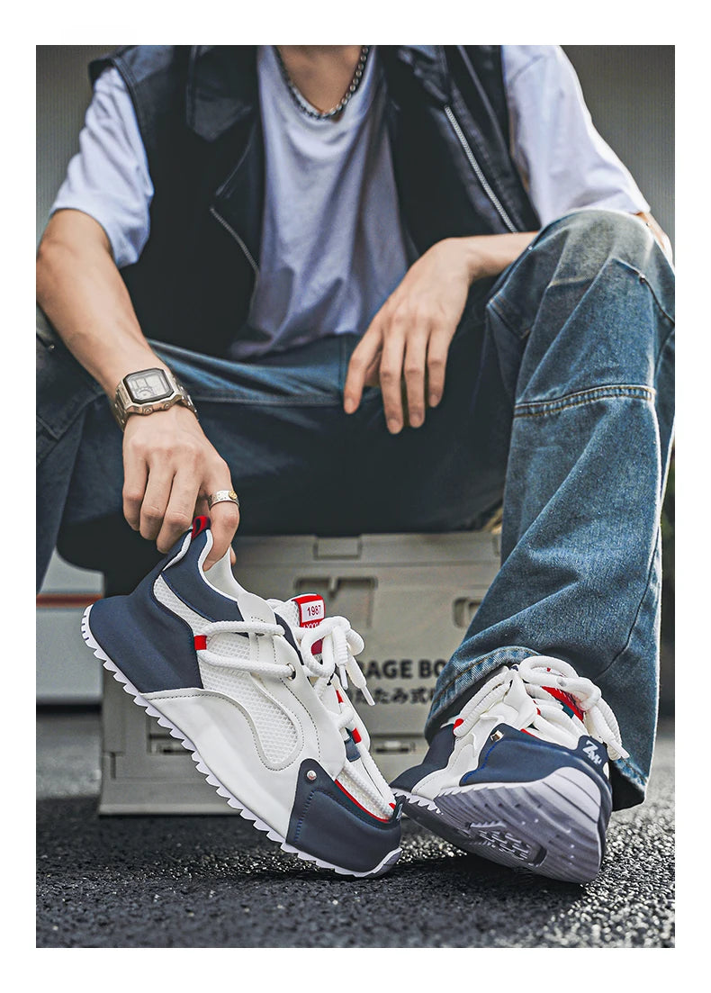 Shose For Man Bottine Sneakers For Men 2024 Kid's Men's Low Shoes Designer Trainer Black Shoes For Men Soft Soles Tennis Net