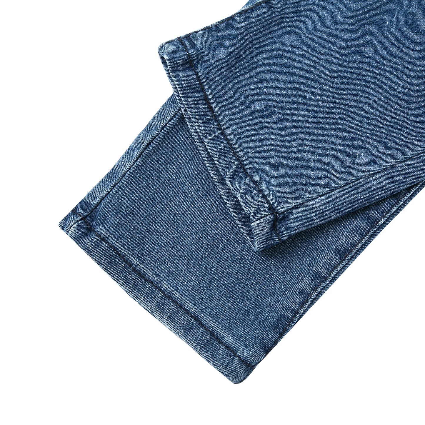2025 New Men Slim Biker Ripped Long Denim Trousers Skinny Jeans Side Straps Zips Male Jogging Pants Destroyed Stretchy Pants
