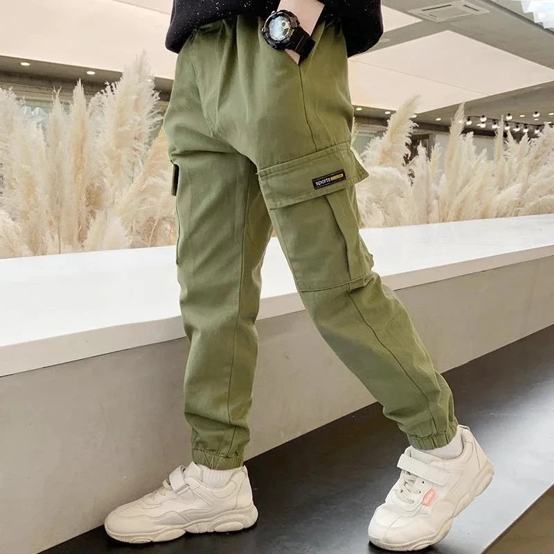 3- 12 Years Old Teenage Spring Autumn Boys Pants