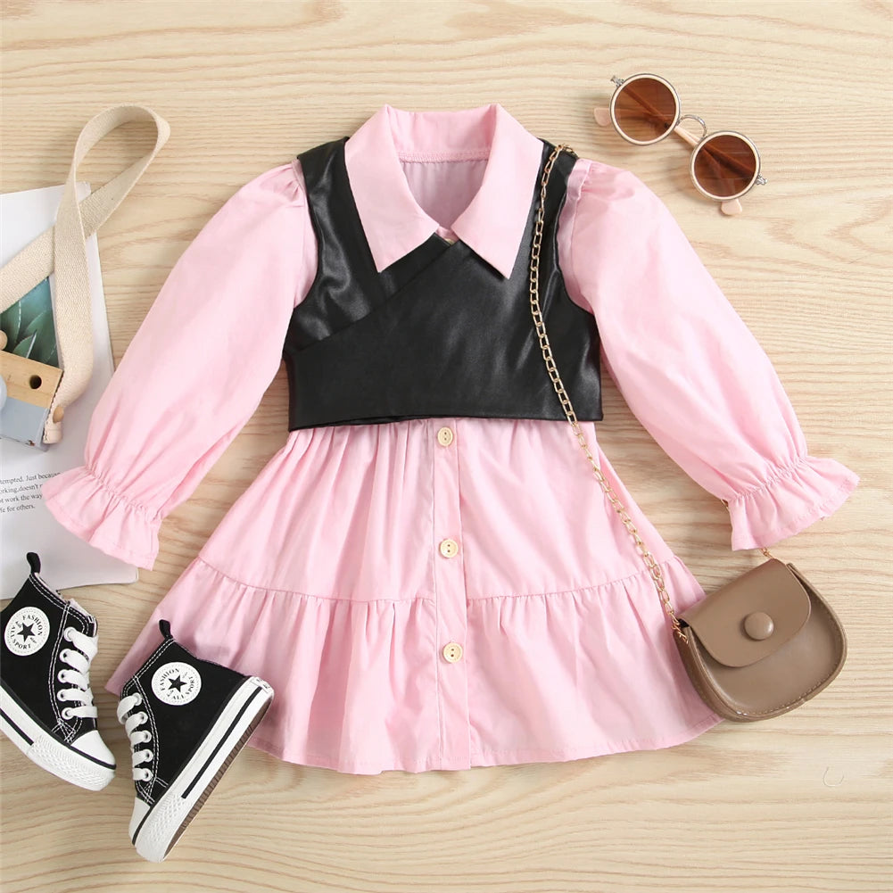 New Fashion Autumn Kids Girls Clothes Set