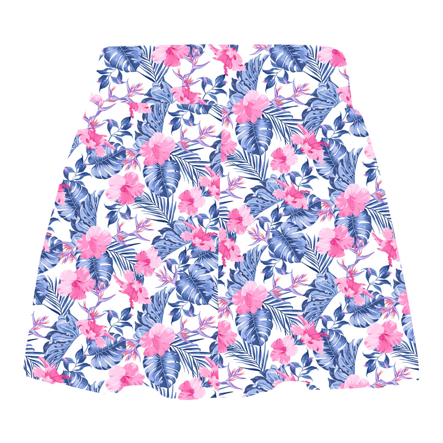 Kids Girls Swim Skirts Elastic Waistband Colorful Print Swim Skirts for Bathing Pool Beach Swimming Sport Wear Girl Teen 4-16Y