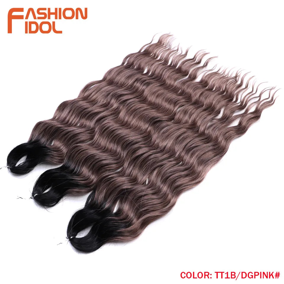 Anna 24 Inch Synthetic Hair Water Wave