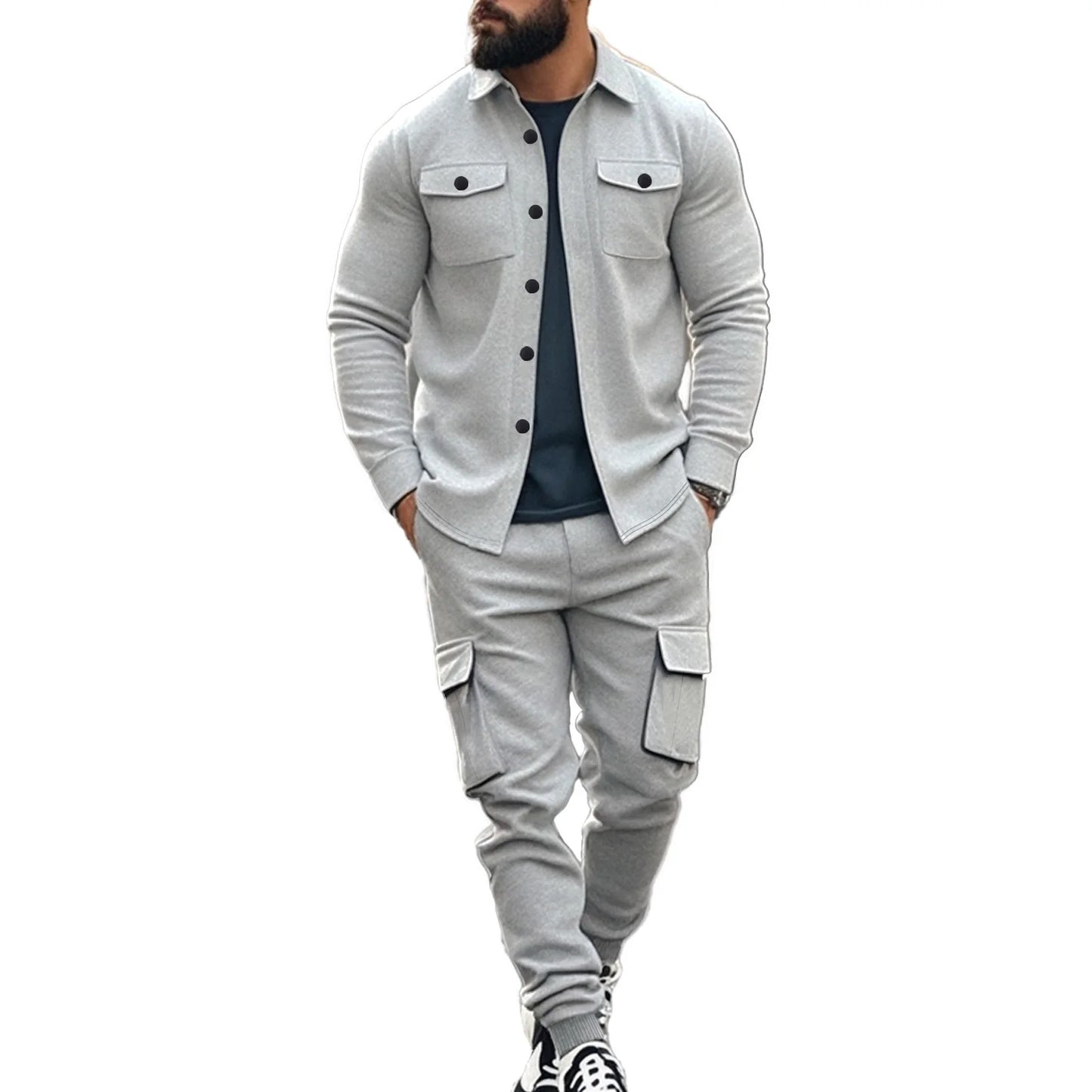 Men's Outdoor Tactical Jacket & Pants Set