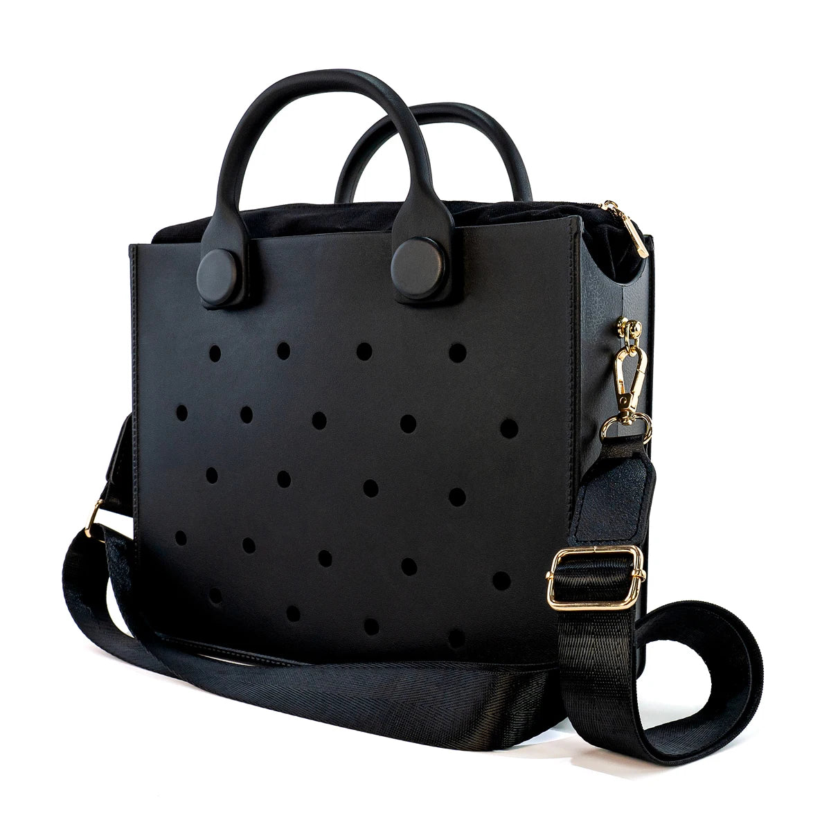 New Women Fashion Punched Handbag
