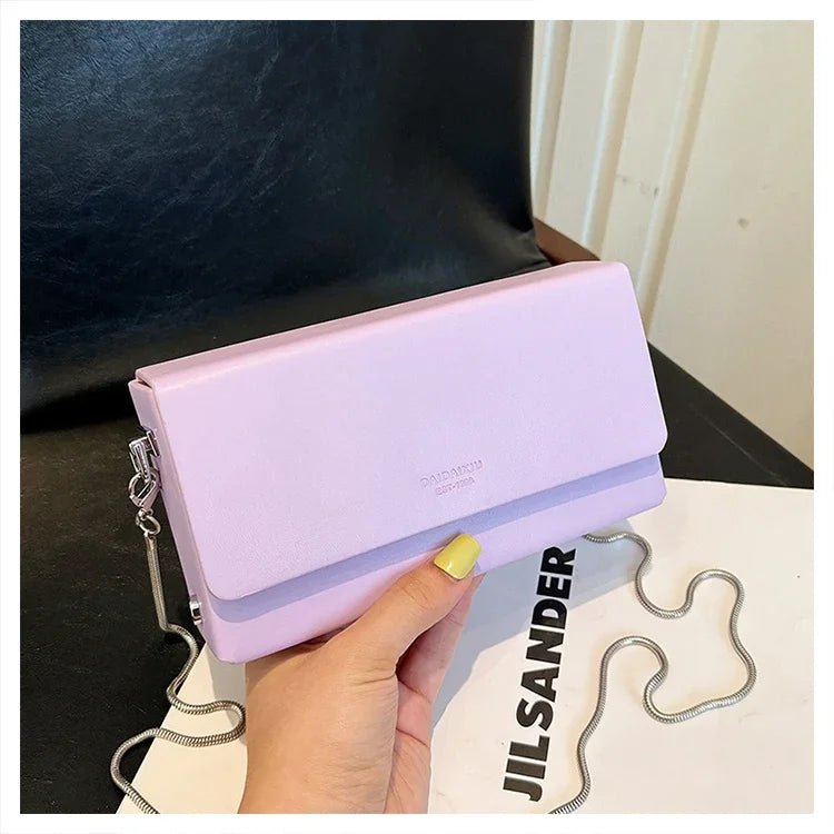 2025 New Women's Bag Fashion Simple Handbag High Quality Design Single Shoulder Bag Crossover Buckle Purse HOT SALE