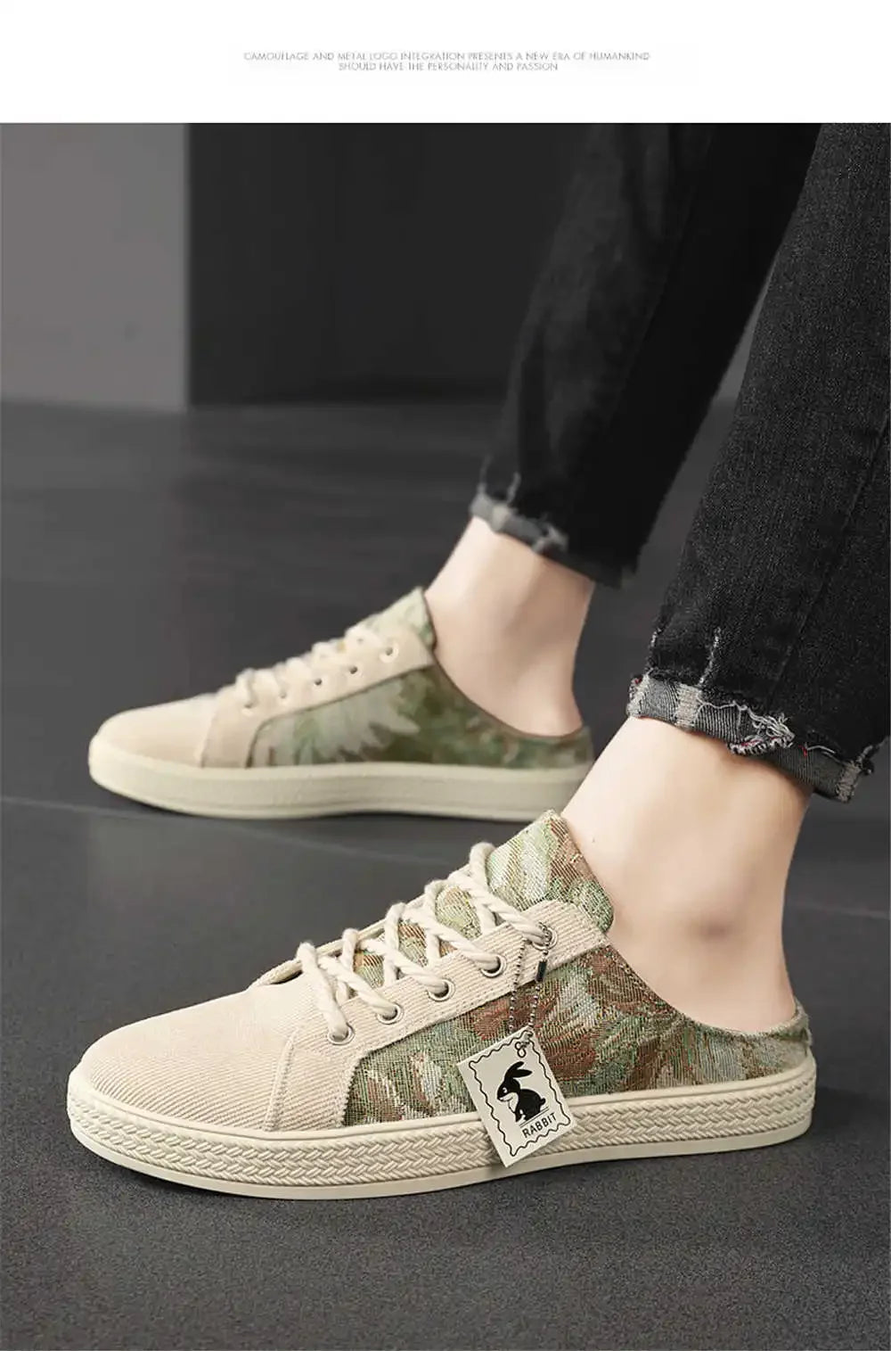Rubber Sole Open Back Summer Shoes Casual Sports Sneakers For Men Super Offers Offers New Hit Products Styling Famous Brand