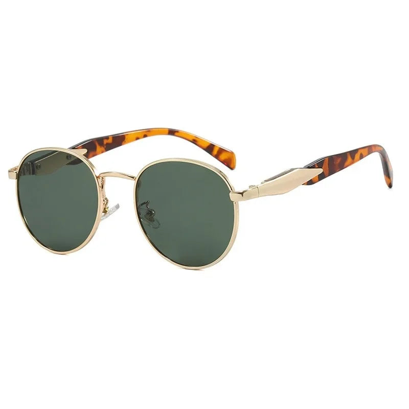 Vintage Round Metal Sunglasses Retro UV400 Eyewear