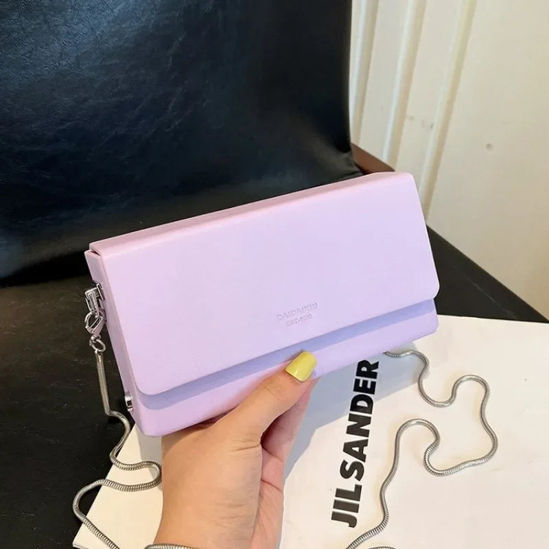 2025 New Women's Bag Fashion Simple Handbag High Quality Design Single Shoulder Bag Crossover Buckle Purse HOT SALE