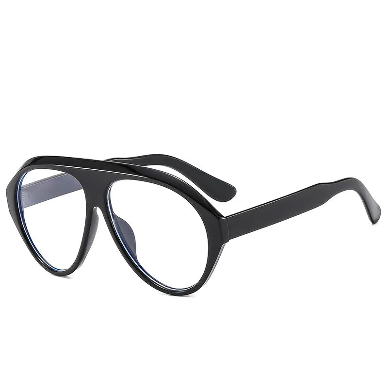 2025 New Fashion Oval Luxury Brand Sunglasses For Women Men Retro Oversized Frame Sun Glasses Trending Shades UV400 Eyeglasses
