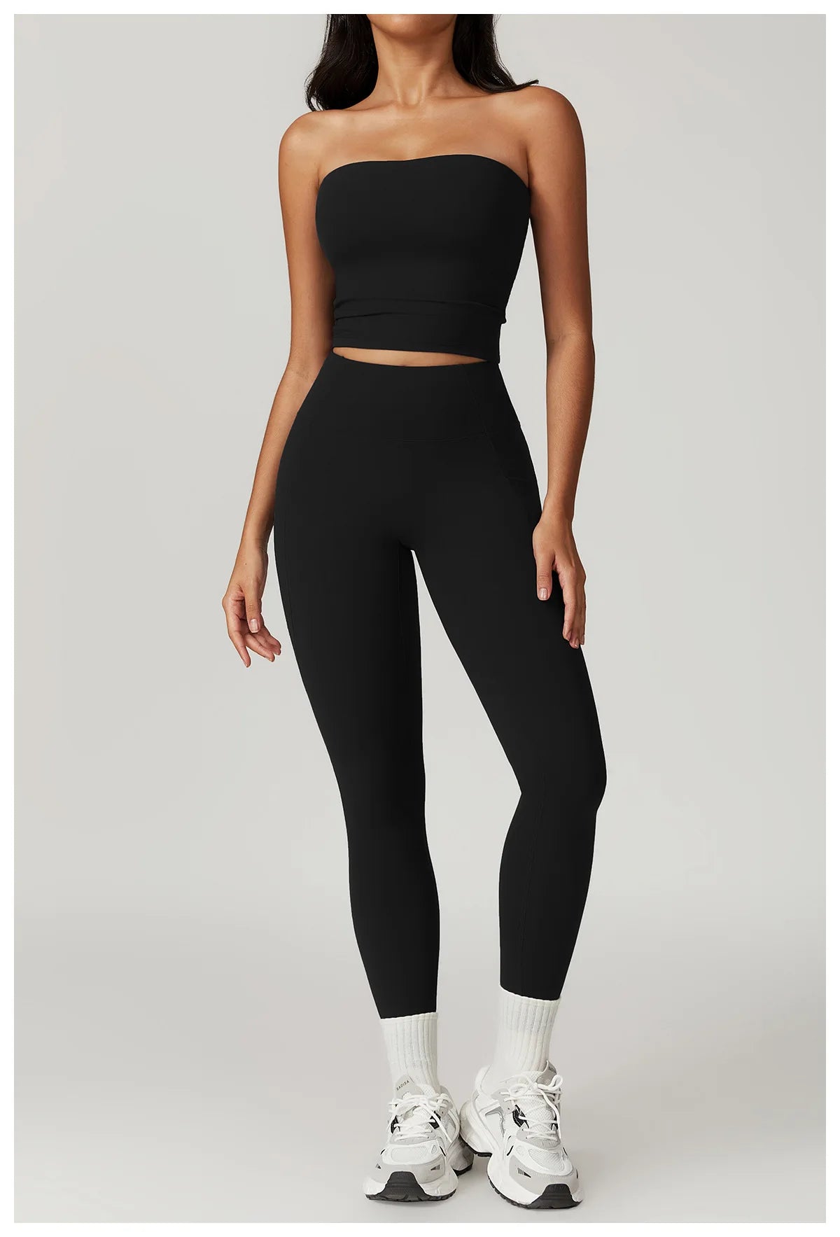 Women's Clothes 2pcs Gym Yoga Suit Sports Set Workout Tracksuit Breathable Sexy Bra Fitness Bell-bottoms Leggings Athletic Wear