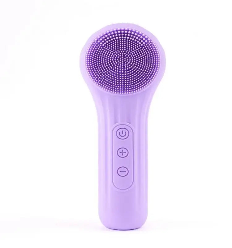 Sonic Waterproof Electric Facial Cleansing Brush Rechargeable Vibration Exfoliating Pore Deep Clean Face Scrubber Skin Care Tool