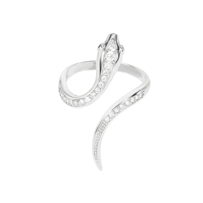 Women's Stainless Steel Heart Ring Gold Waterproof