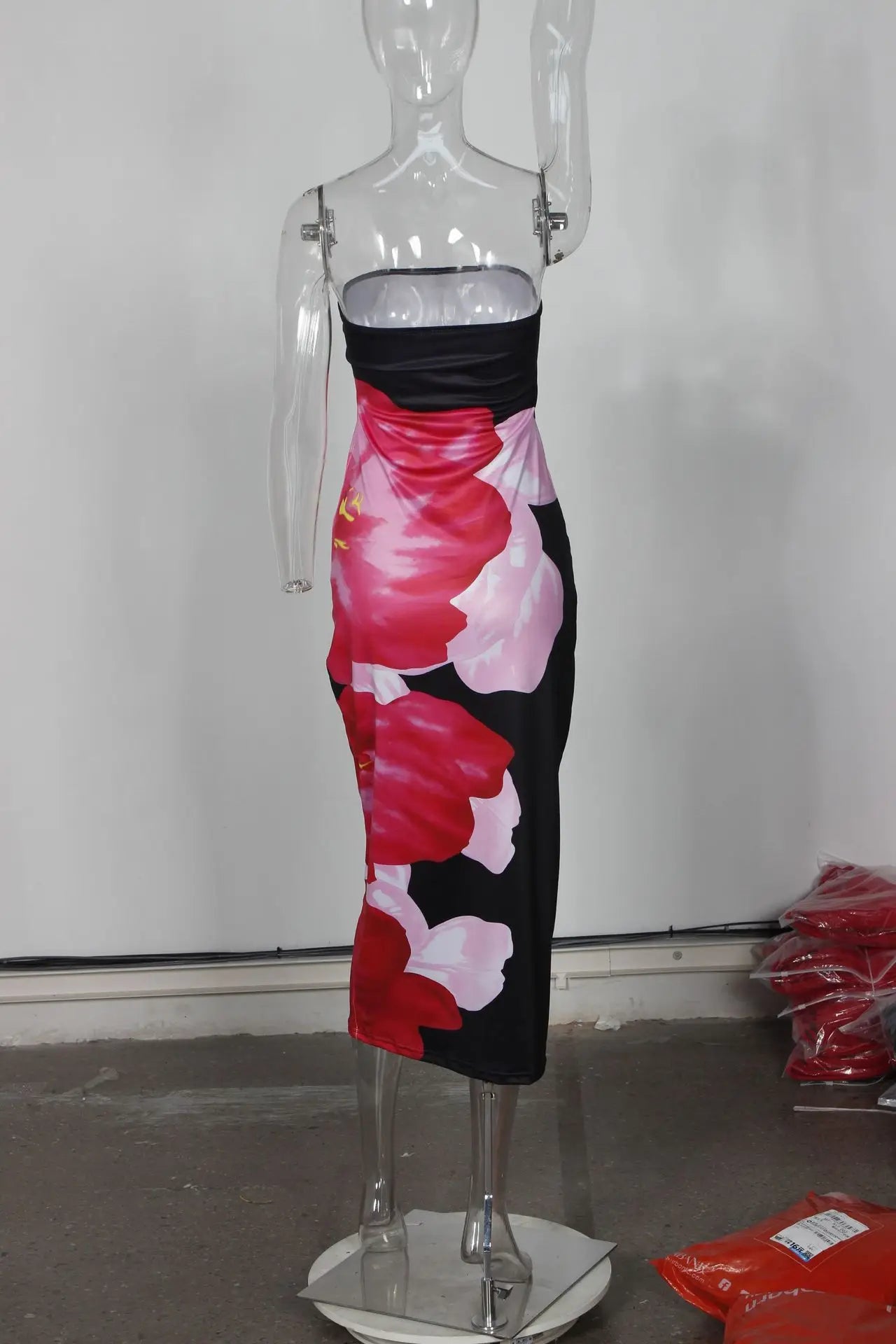 New Women's Dresses Summer Vintage Strap Casual Slim Elegant Evening Sleeveless Night Ruffles Sexy Maxi Long Dress Vestidos Sexy