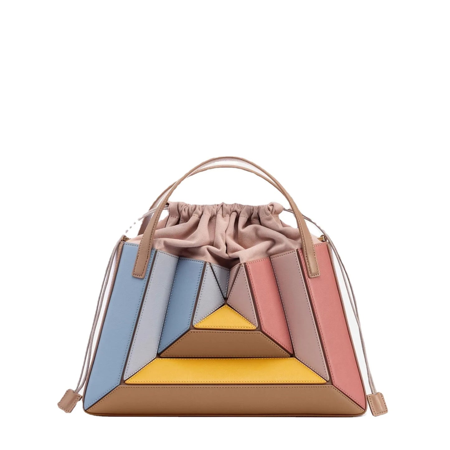 Fashion Panelled Women Handbags Patchwork Shoulder Bags Luxury Pu Leather Crossbdoy Bag Small Tote Trend Female Purses 2025