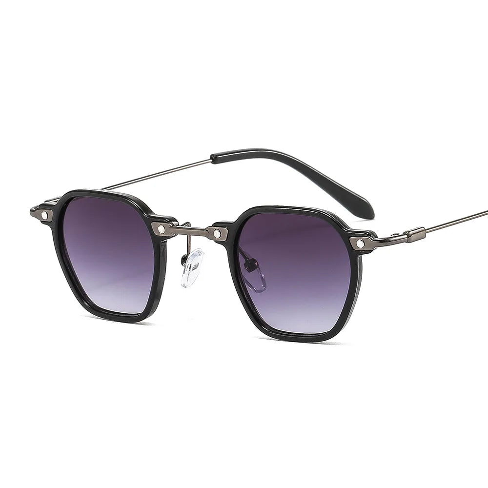 2025 Small Punk Sunglasses For Women And Men Square Sun Glasses Frames Female Hip-Hop Retro Shades Mirror Gafas De Sol UV400