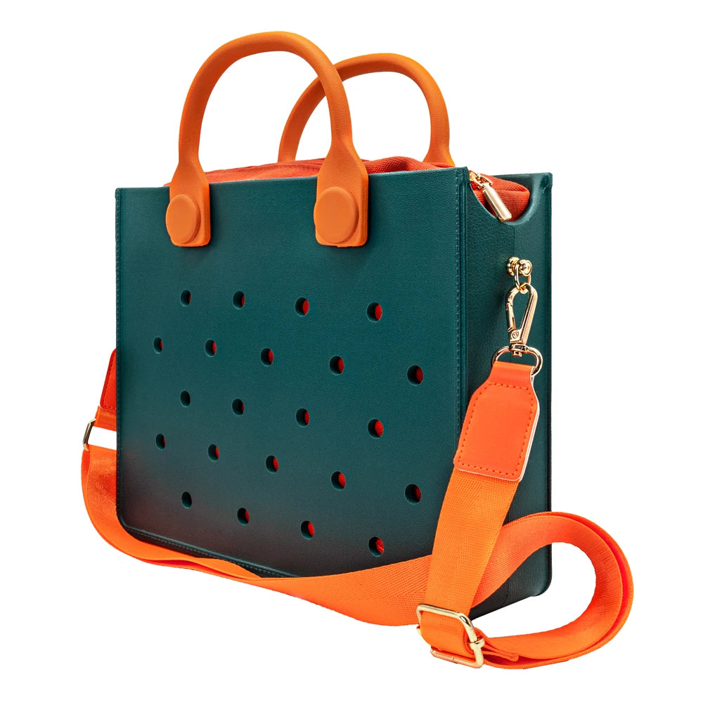 New Women Fashion Punched Handbag