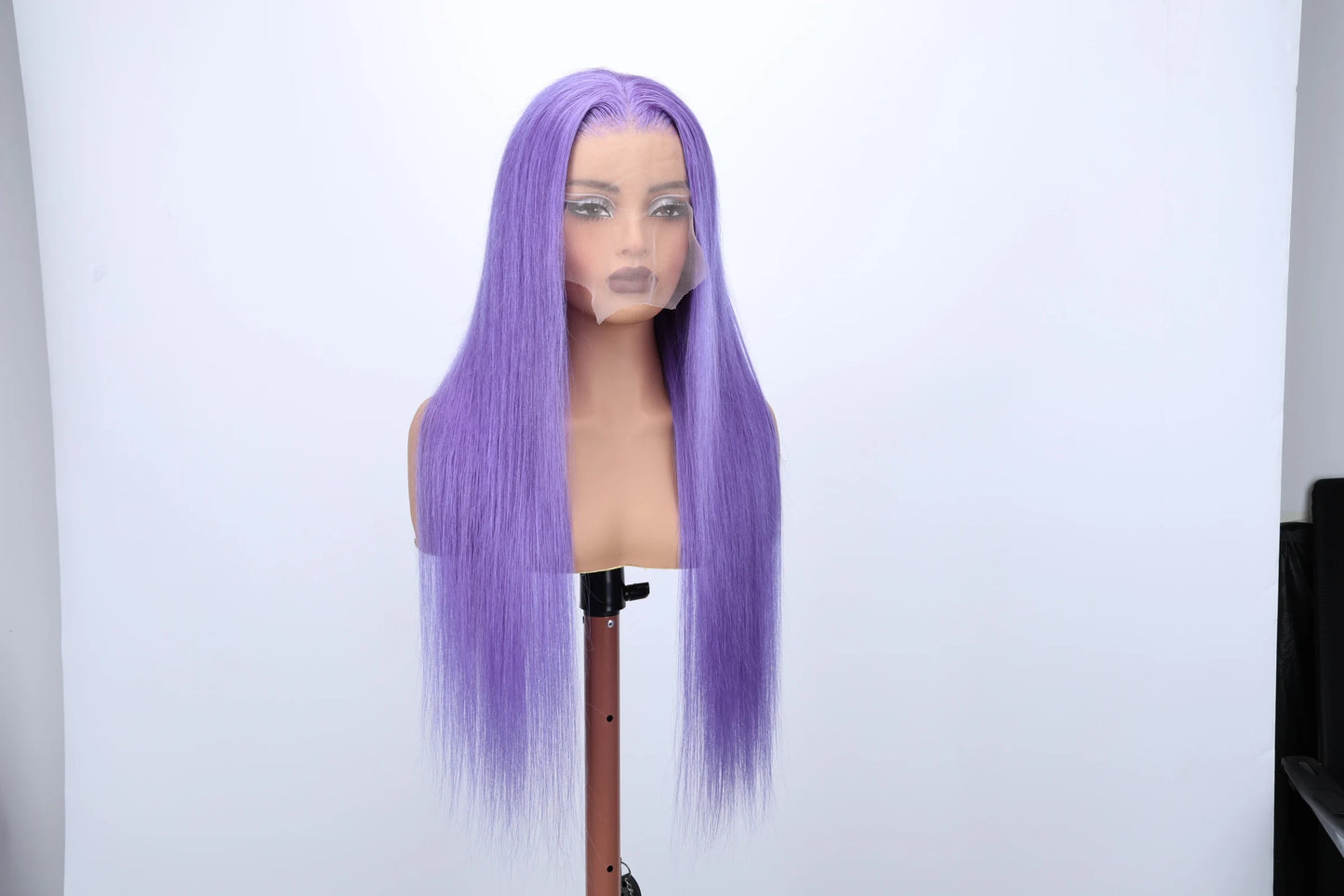 30 36 Inch 250% High Density Purple 13x4 Lace Fronts Wigs Human Hair Bone Straight Hd Preplucked Lace Human Hair Wig Glueless Go