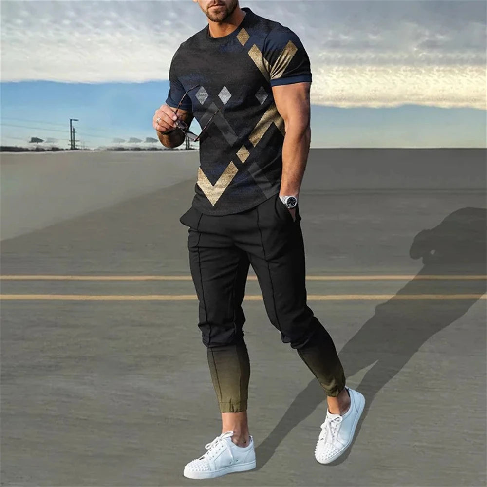 Men's Summer 2-Piece Tracksuit