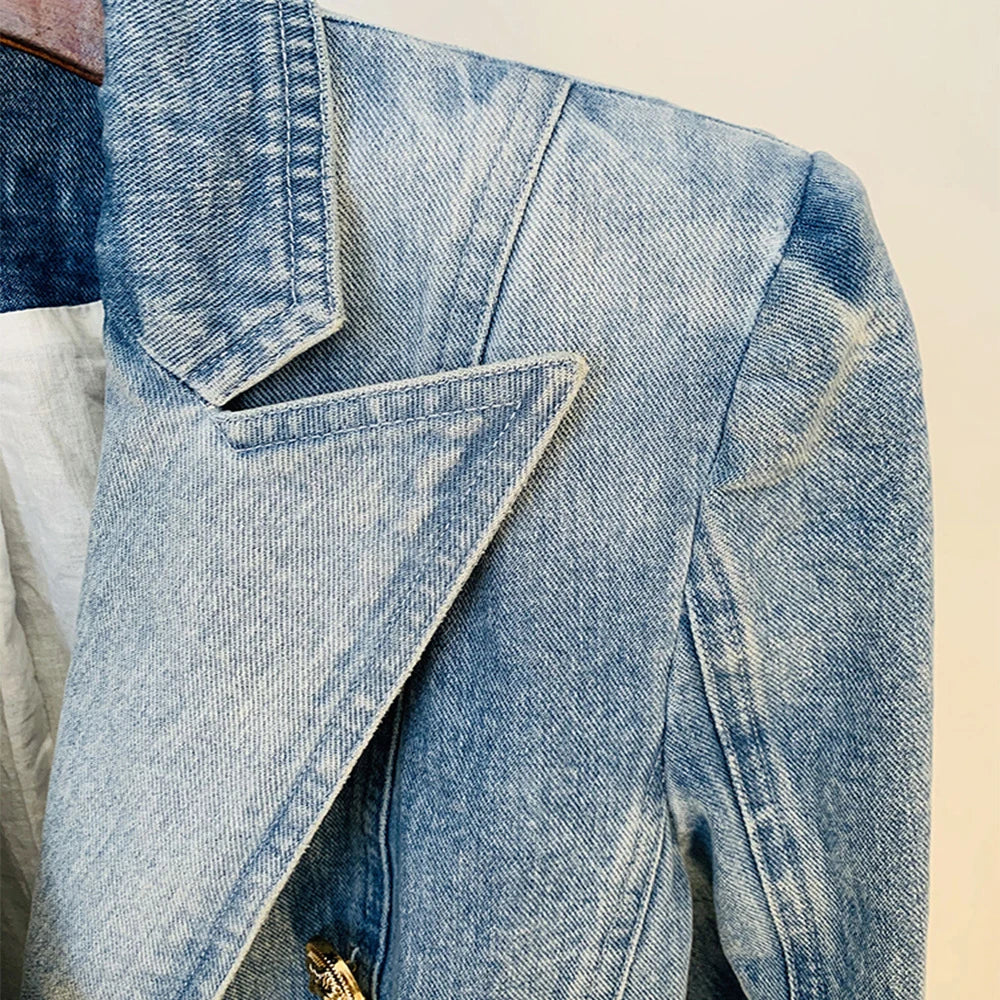 New Fashion 2025 Designer Blazer Slim Jacket