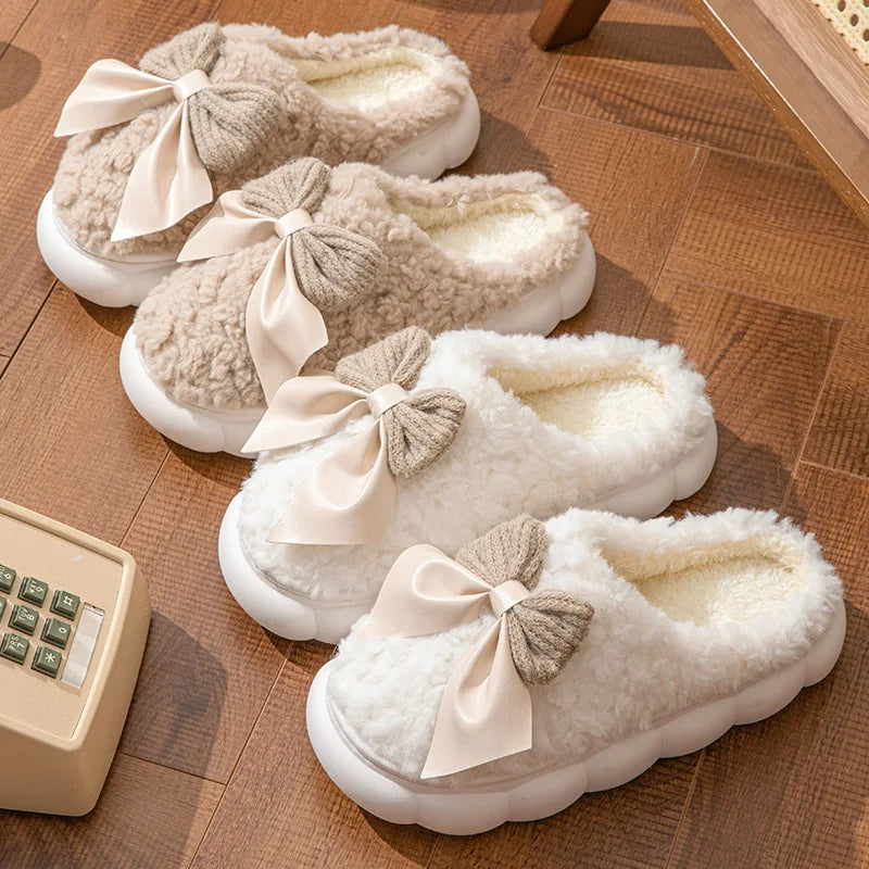 Winter Warm Fur Slippers for Women