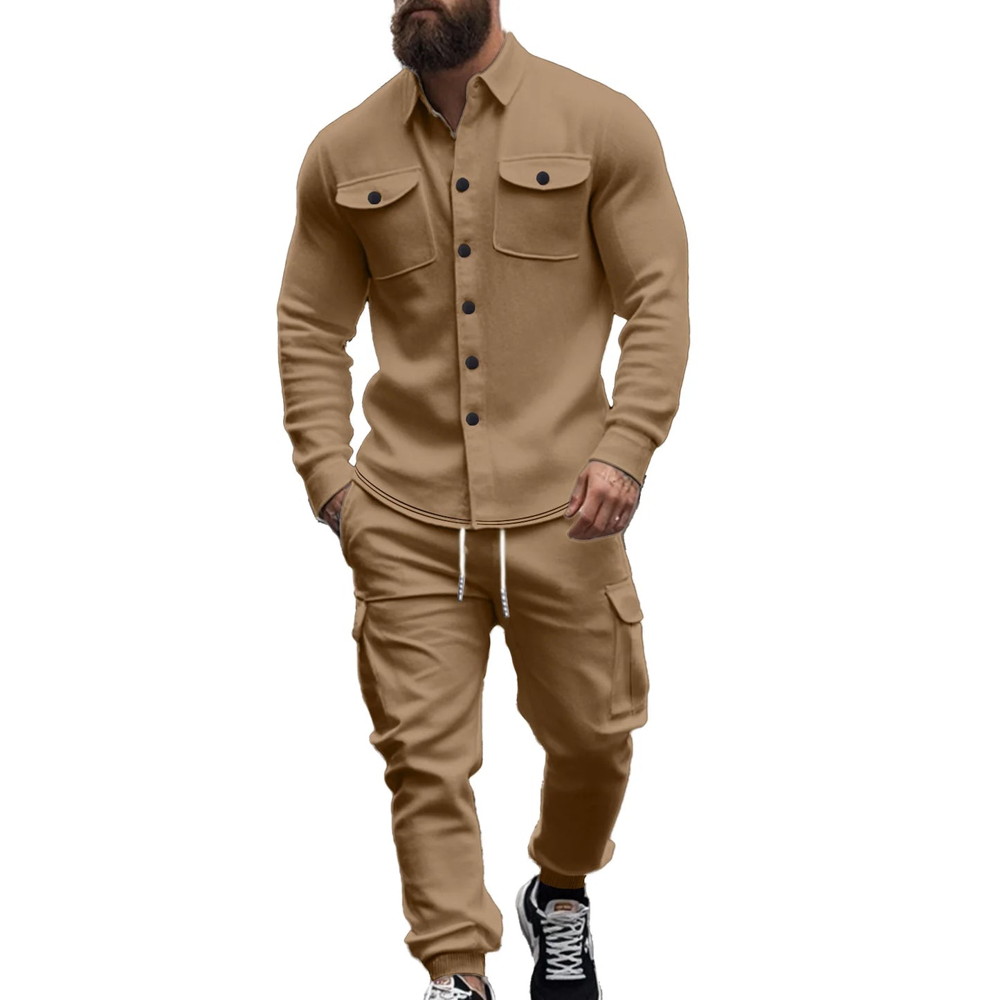 Men's Outdoor Tactical Jacket & Pants Set