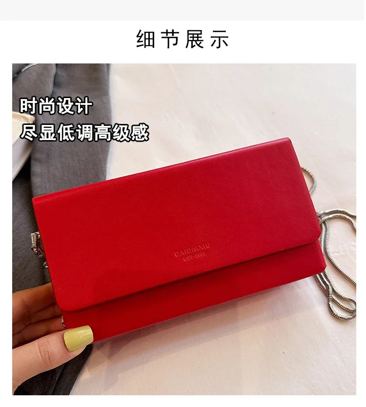 2025 New Women's Bag Fashion Simple Handbag High Quality Design Single Shoulder Bag Crossover Buckle Purse HOT SALE