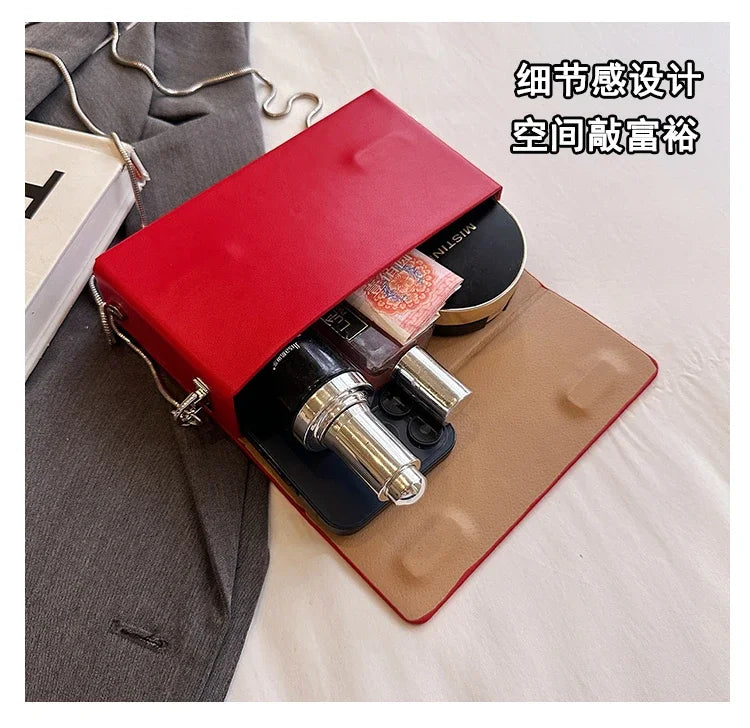 2025 New Women's Bag Fashion Simple Handbag High Quality Design Single Shoulder Bag Crossover Buckle Purse HOT SALE