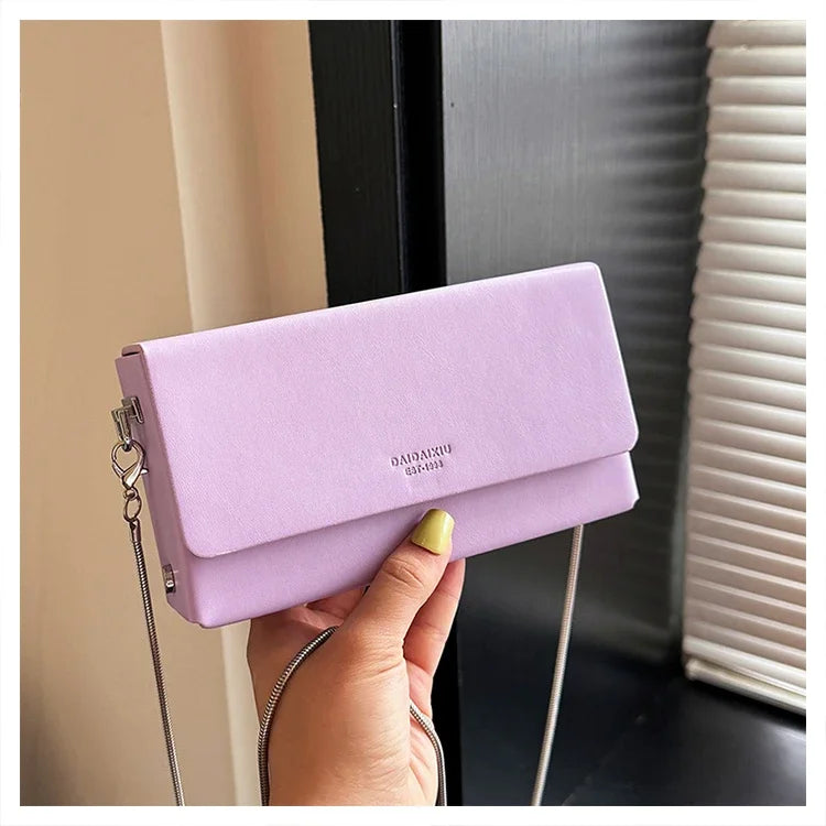 2025 New Women's Bag Fashion Simple Handbag High Quality Design Single Shoulder Bag Crossover Buckle Purse HOT SALE