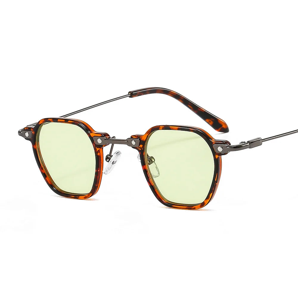 2025 Small Punk Sunglasses For Women And Men Square Sun Glasses Frames Female Hip-Hop Retro Shades Mirror Gafas De Sol UV400