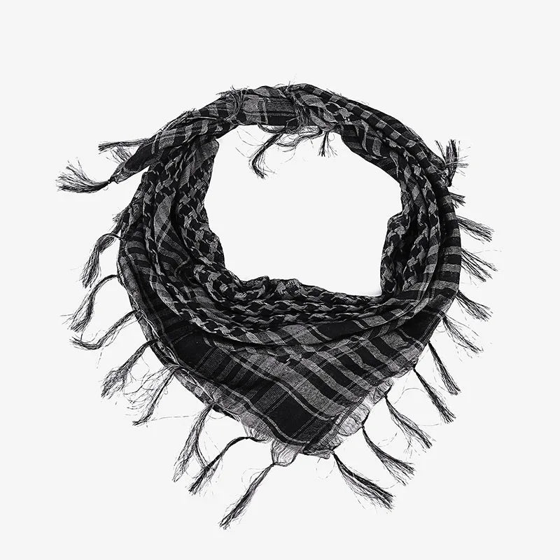 Lightweight Tactical Arab Scarf – Fashionable Summer & Spring Hijab
