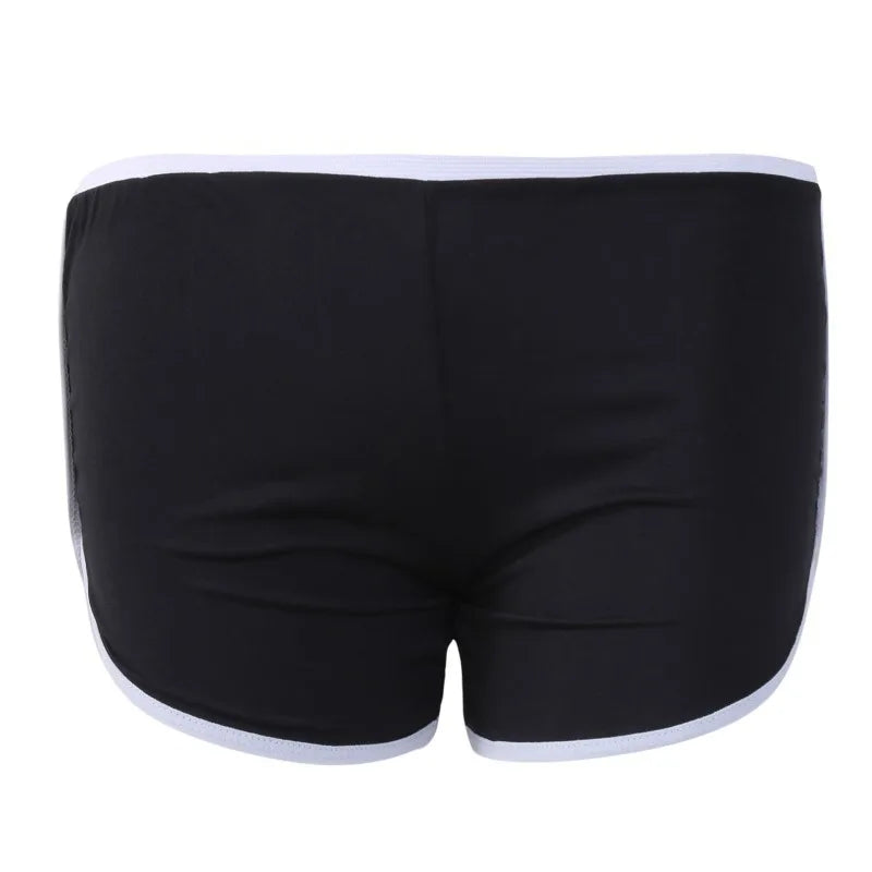 Women's Quick Dry Sweatpants, Low Rise Athletic Shorts, Stretch Elasticated Waistband Shorts, Casual, Yoga, Sexy, Workout, Gym