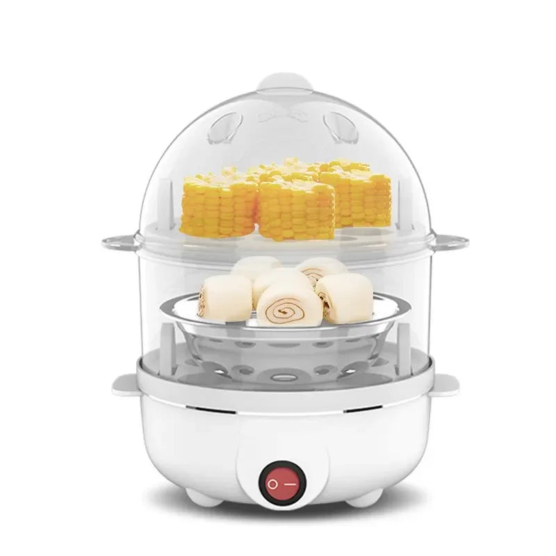 Multifunctional Electric Egg Boiler Double Layer Steamer