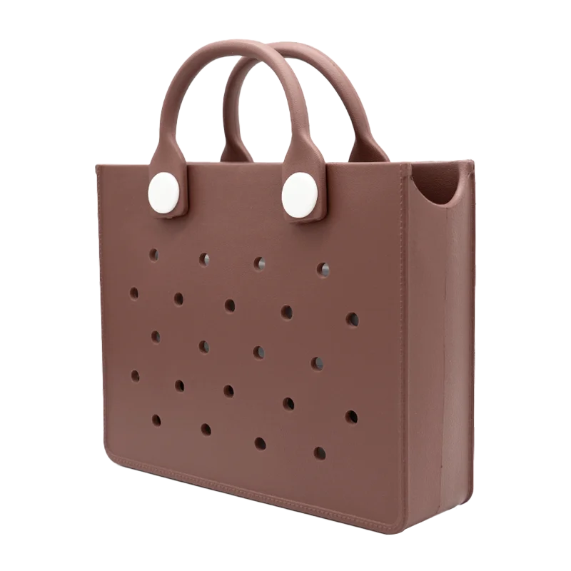 New Women Fashion Punched Handbag