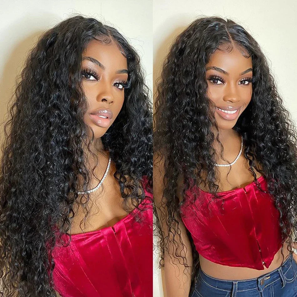 1 Bundle 10-40 Inches Natural Color Brazilian Human Hair Deep Wave Bundles Remy Human Hair Extensions Double Weft Braiding Hair