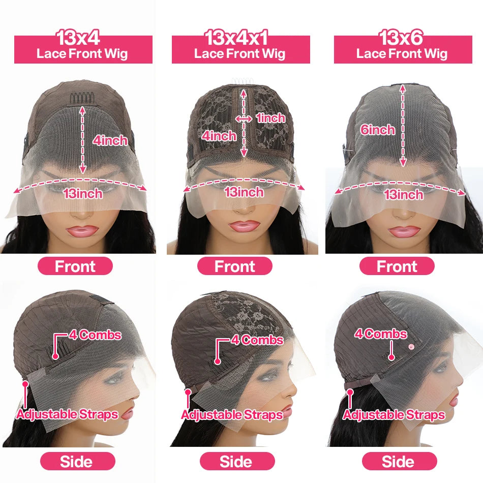 13x4 Transparent 613 Honey Blonde Colored Curly Lace Frontal Wigs Human Hair 180% Remy Water Wave Human Hair Wig For Woman Ubest