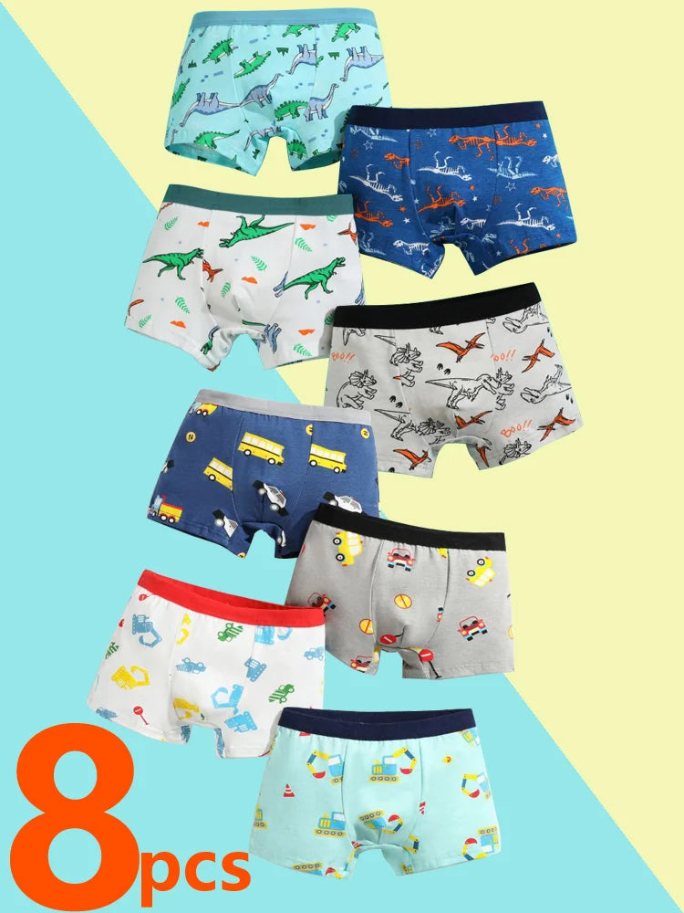 Boys Cotton Boxer Panties Sets