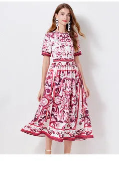 JAMERARY Women Dress Summer Runway Cut Out Double Layer Ruffles Embroidery Elastic Waist Short Party Vestidos Holiday Beach Wear