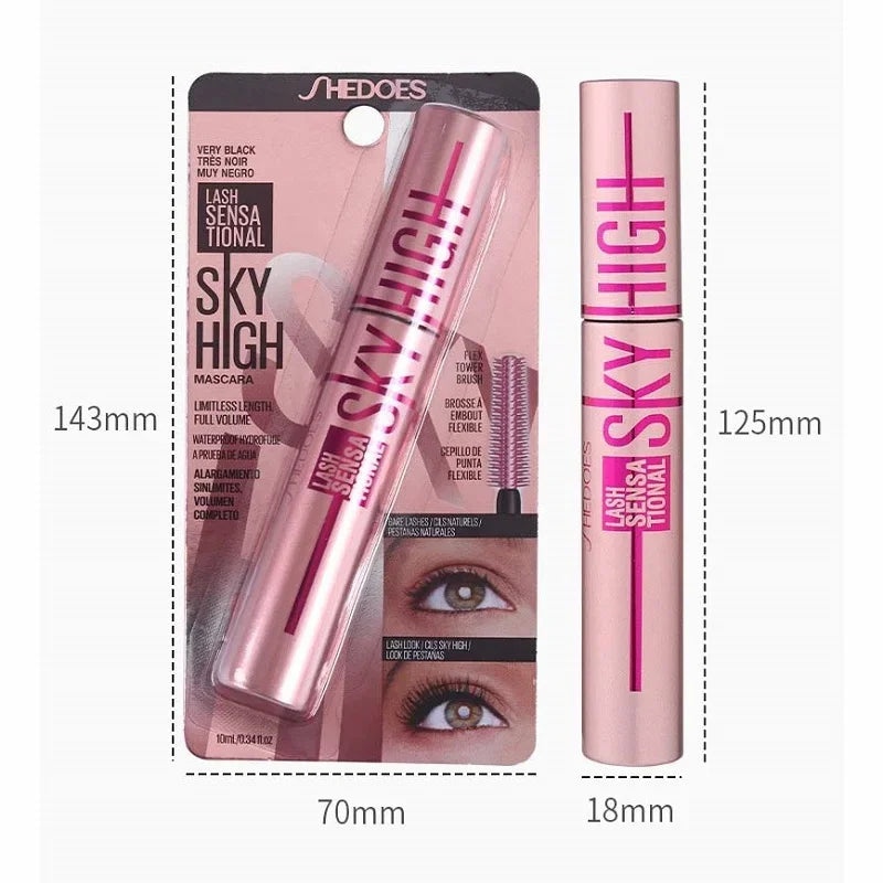 4D Waterproof Lengthening Mascara Thick Curling Black