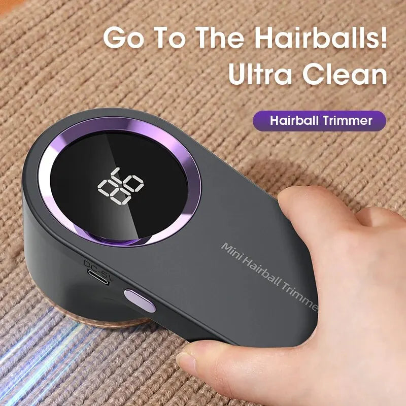 LED Electric Lint Remover USB Rechargeable Fabric Shaver