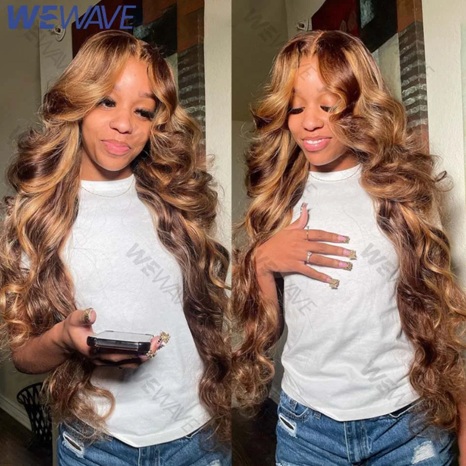 Human Hair Blonde Body Wave Hd Lace Wig