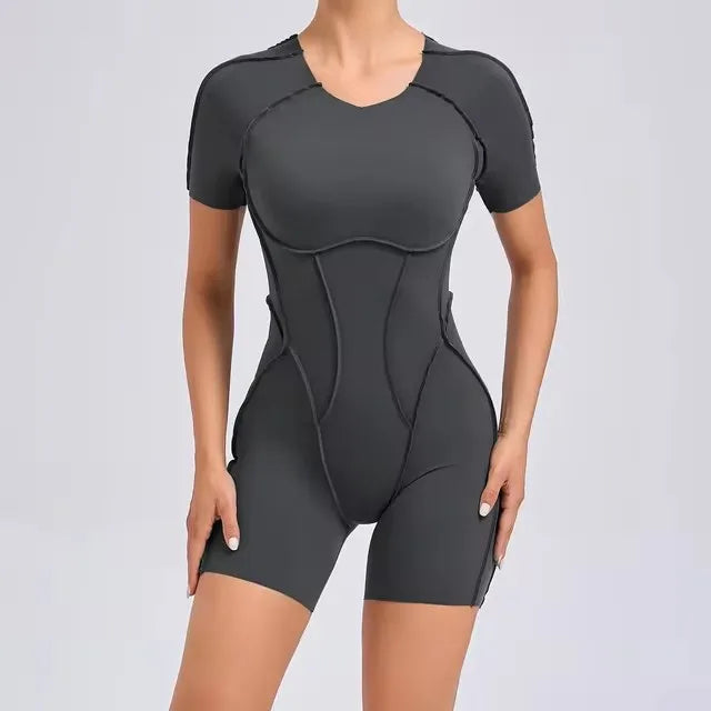 Yoga Set One-Piece Sexy Women Gym Jumpsuit Sportswear Sportswear Women's Clothing Gym Kit Yoga Suit Fitness Suit Athletic Wear